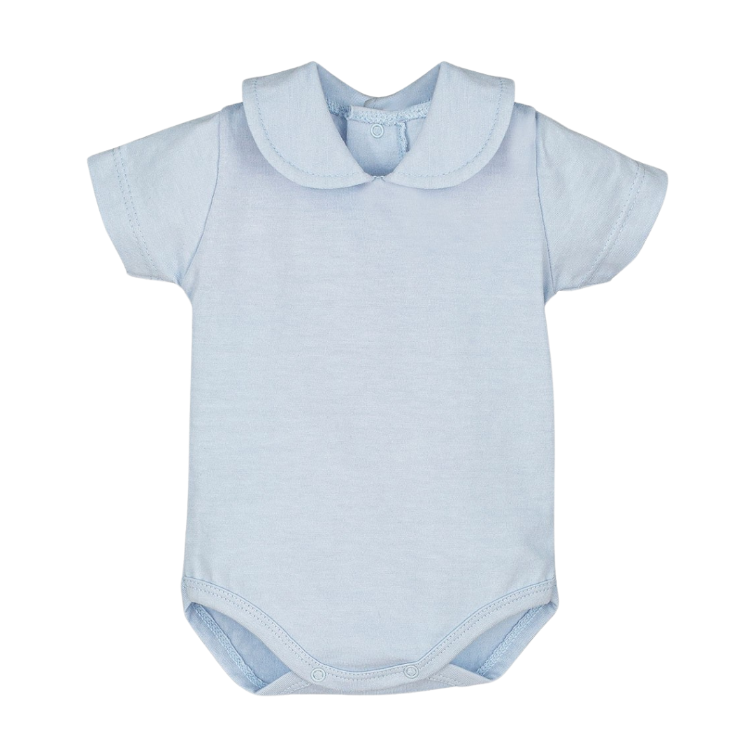 Romper met korte mouwen - blauw